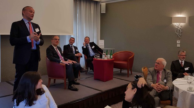 Event Moderator Giorgio Ferrero and Panel Field Audience Questions