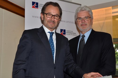 AIC Luncheon with Raymond Loretan